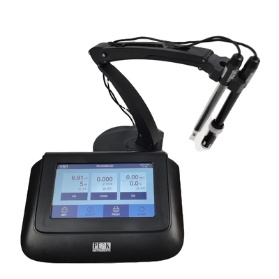 0.01/0.1/1μS/cm 解像度 ベンチトップ 自動校正 PH導電量計
