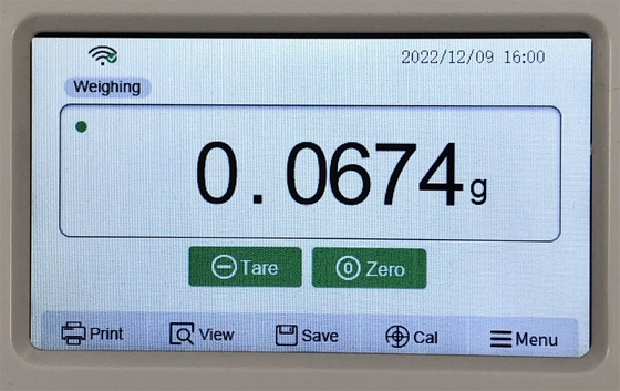 正確な220g容量 0.1mg精度で デジタル分析バランス