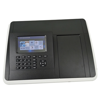 シングルビーム 2nm帯域幅 7インチ LCDスクリーン Chn Vis 325-1000nmスペクトロフォトメーター