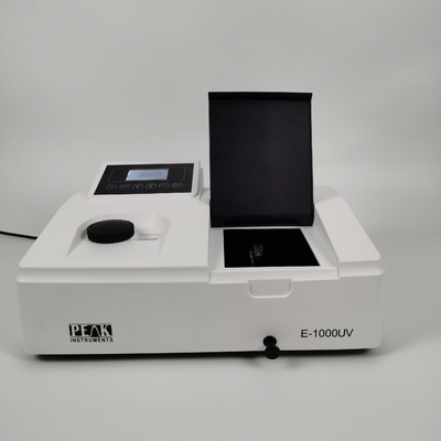 シングルビーム可視 320-1000nm波長範囲 化学分析器スペクトロフォトメーター