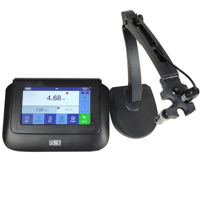 ISO Lab 7&quot;タッチスクリーンベンチトップpHメーター 1mV解像度と1点校正