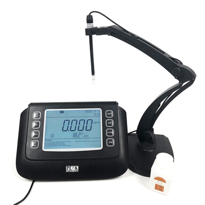 電極定数 0.1/1/10cm-1 6.5インチ LCDディスプレイ 伝導性 TDS 塩分計
