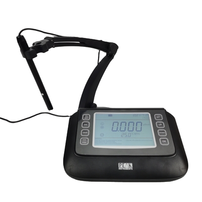PEAK 機器 実験室 DO メーター 0.01/0.1 mg/L DO 解像度 6.5 インチ LCD ディスプレイ