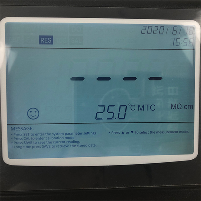 電極定数 0.1/1/10cm-1 6.5インチ LCDディスプレイ 伝導性 TDS 塩分計