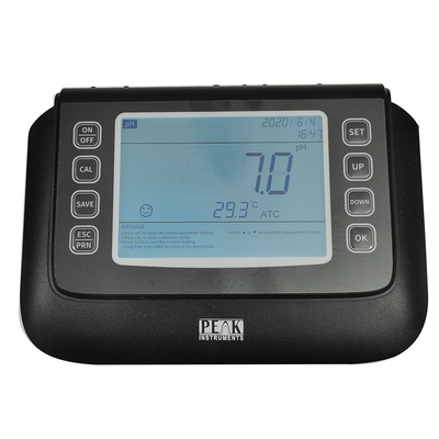 PEAK 機器 実験室 DO メーター 0.01/0.1 mg/L DO 解像度 6.5 インチ LCD ディスプレイ