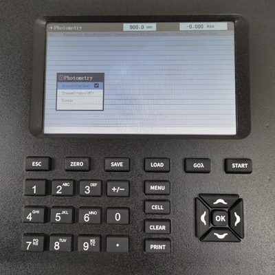 シリコンボタン 190-1100nm UV Vis オートゼロスペクトロフォトメーター
