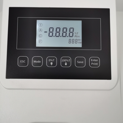実験室スペクトロフォトメーターのピーク波長精度2nmと散乱光 ≤0.15%T 360nm