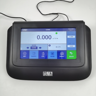 7インチタッチスクリーン ベンチトップ水検査 5 イン 1 Ec メートル