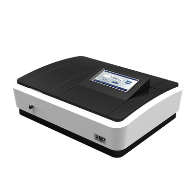 散乱光 360nm LCD カラータッチスクリーン 2nm ダブルビーム UV-Visスペクトロフォトメーター 焦点距離 0