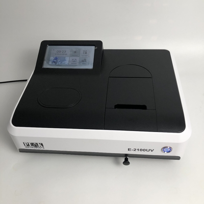 190-1100nm シングルビームUVスペクトロフォトメーター USB出力ポートとタッチスクリーン
