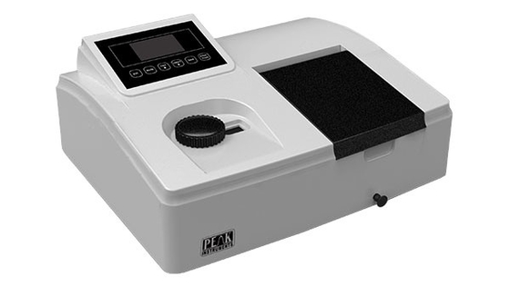 PEAK Instruments 単束と4nm帯域幅の基本的なUV可視スペクトロフォトメーター
