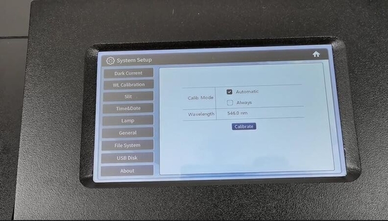 8 セルホルダー T-9200 2nm 帯域幅とタッチスクリーンのUV可視スペクトロフォトメーター