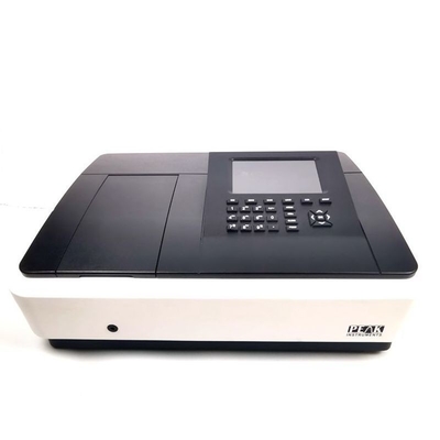 高精度 190-1100nm UV-Vis ダブルビームスペクトロフォトメーター 360nm 流光